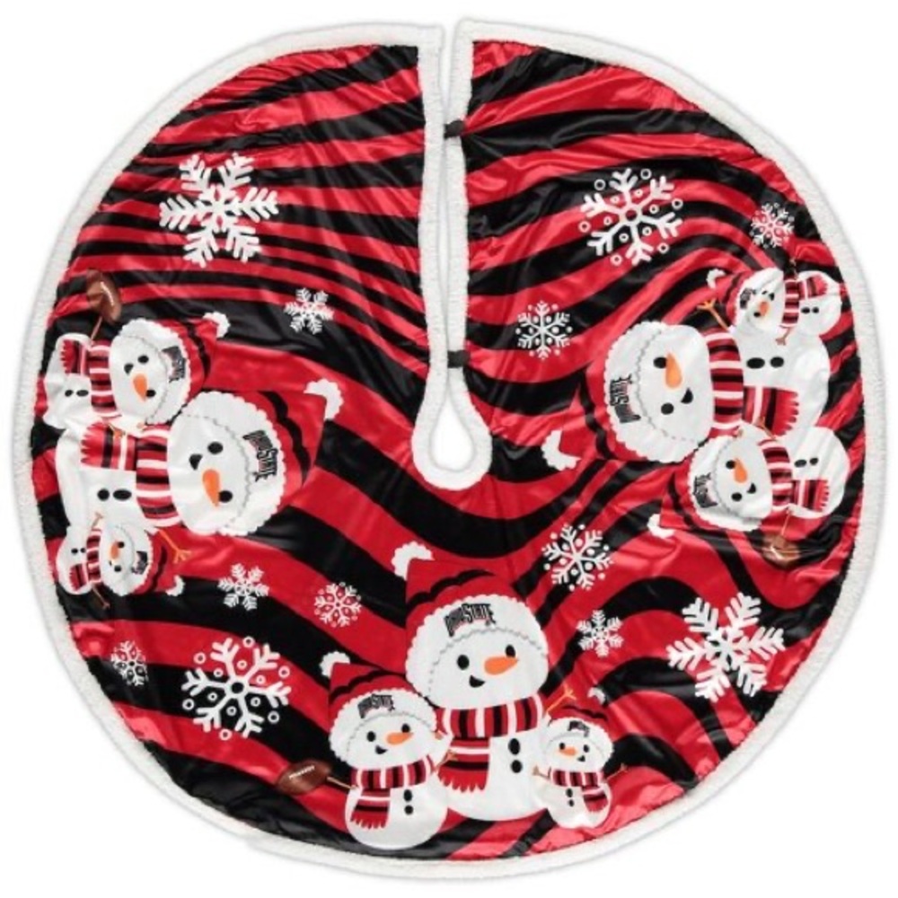 OHIO STATE BUCKEYES CHRISTMAS TREE SKIRT